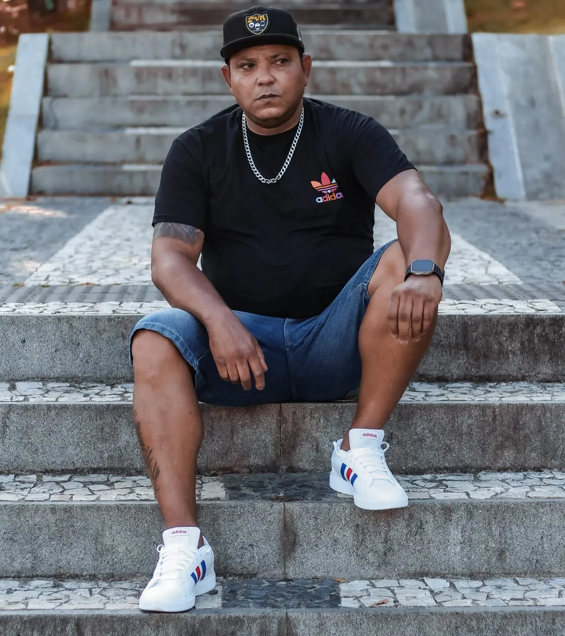 Defensor de um rap mais clássico, o cantor não larga o boom bap por nada