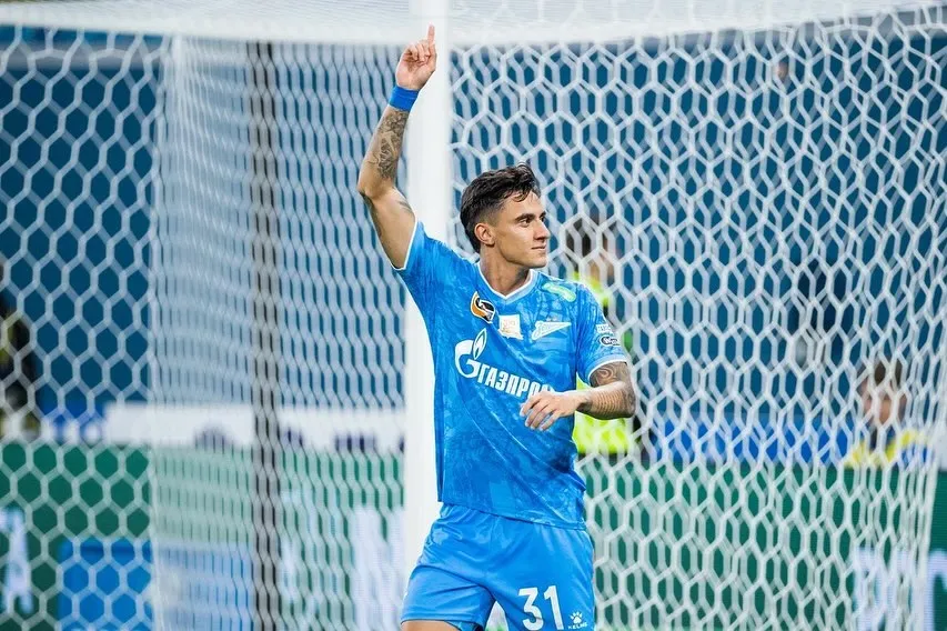 Mantuan está atuando no Zenit, da Rússia