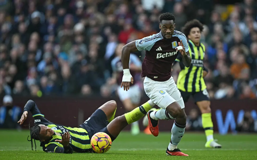 Aston Villa vence o Manchester City por 2 a 1, na Premier League