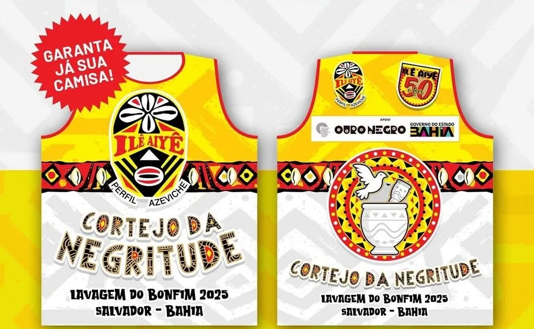 Camisa do Cortejo da Negritude