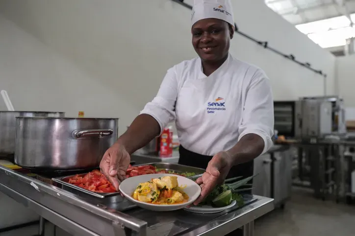 Leila Carreiro, proprietária do Restaurante Dona Mariquita