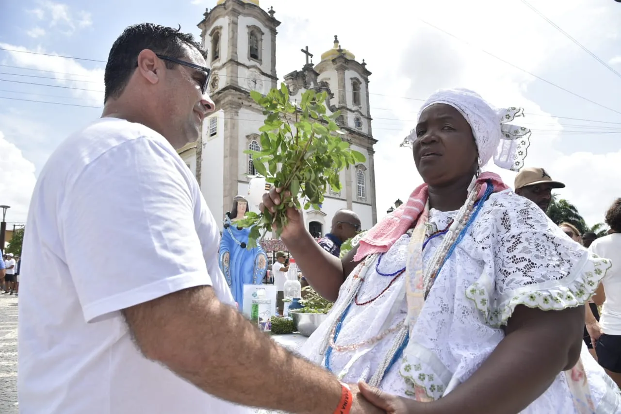 Imagem ilustrativa da imagem Lavagem do Bonfim 2025 em imagens: veja fotos da celebração da fé