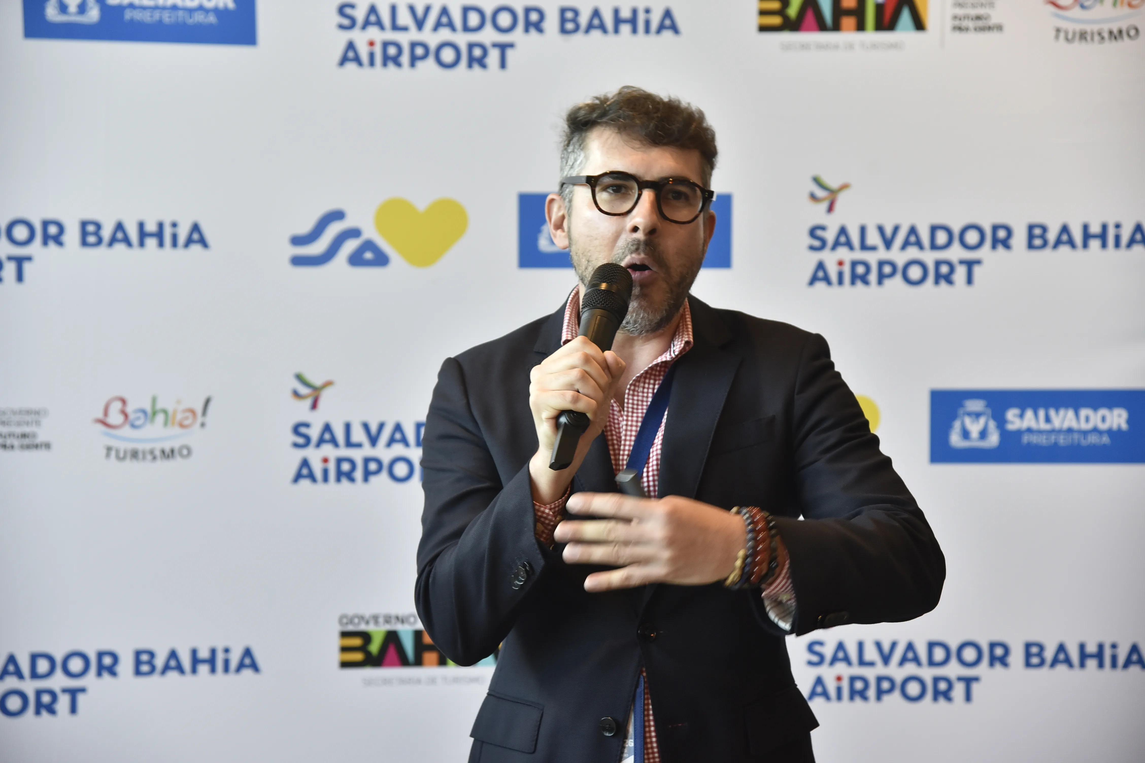 Marcos Campos é gerente de marketing do Salvador Bahia Airport