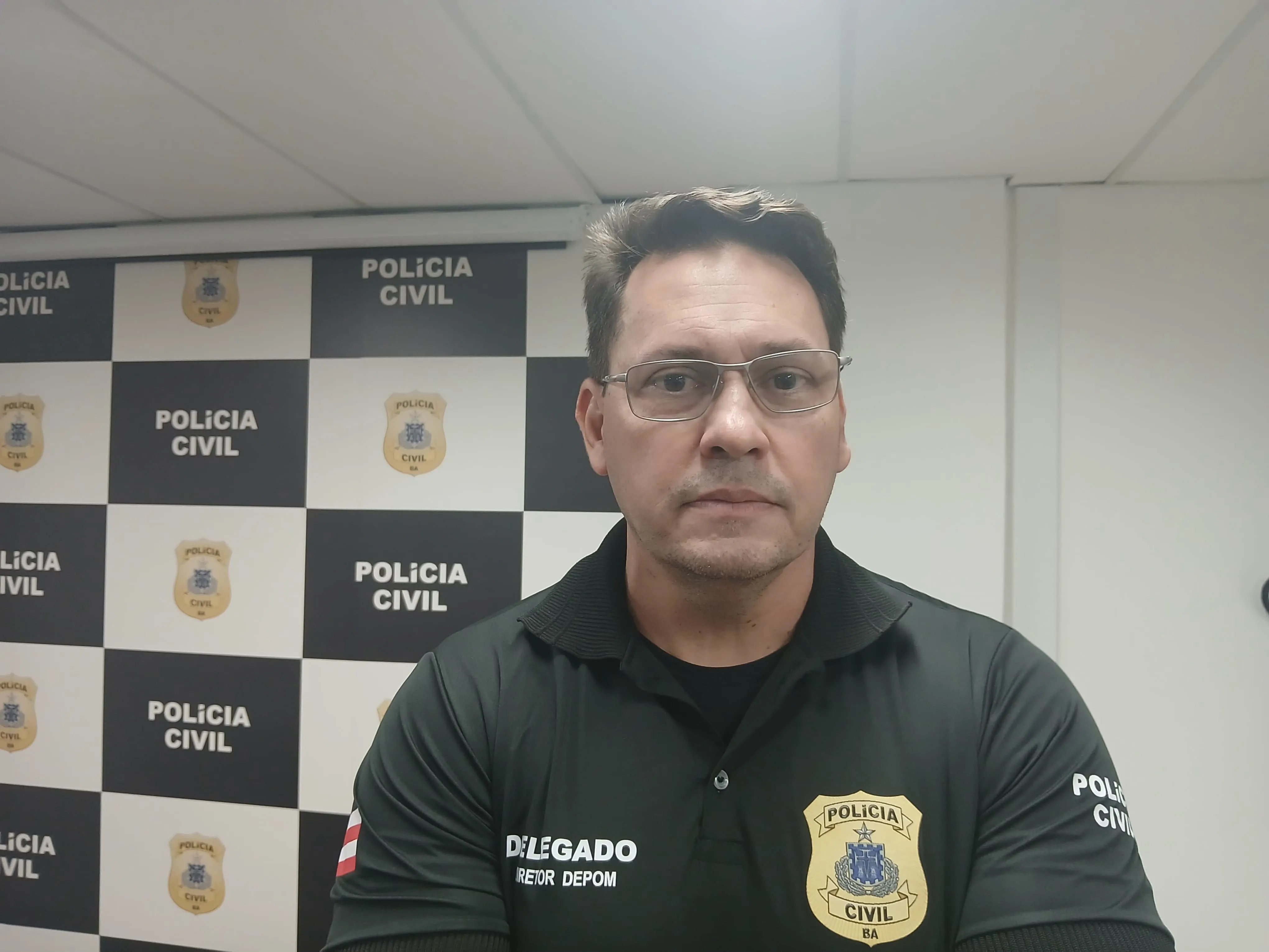 Arthur Gallas, diretor do Departamento de Polícia Metropolitana (Depom)