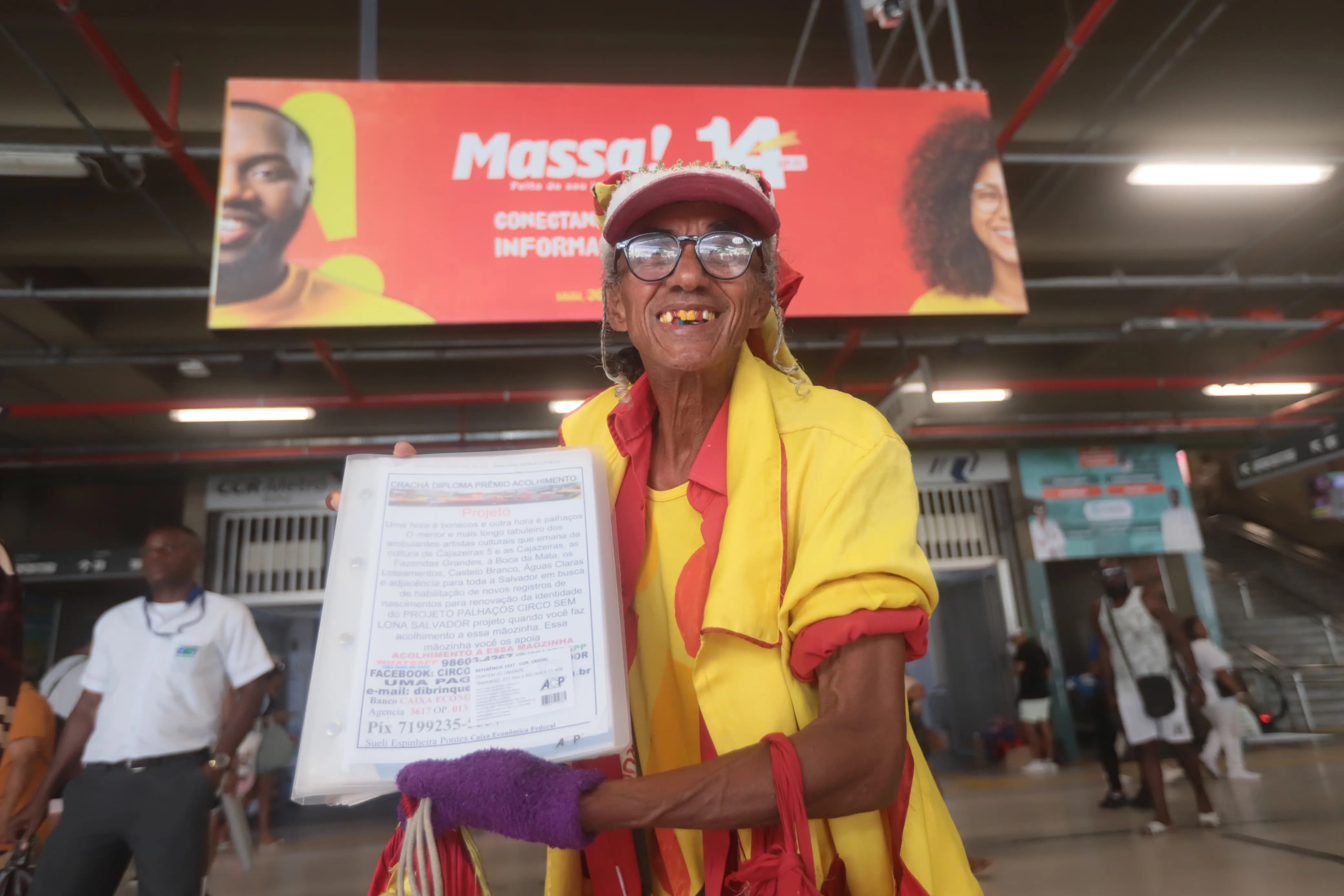 Emocionado, leitor do MASSA! conta como o jornal mudou a sua vida