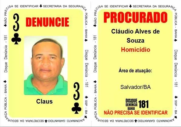 'Claus', 'perdeu' para a polícia na manhã de terça-feira (21)