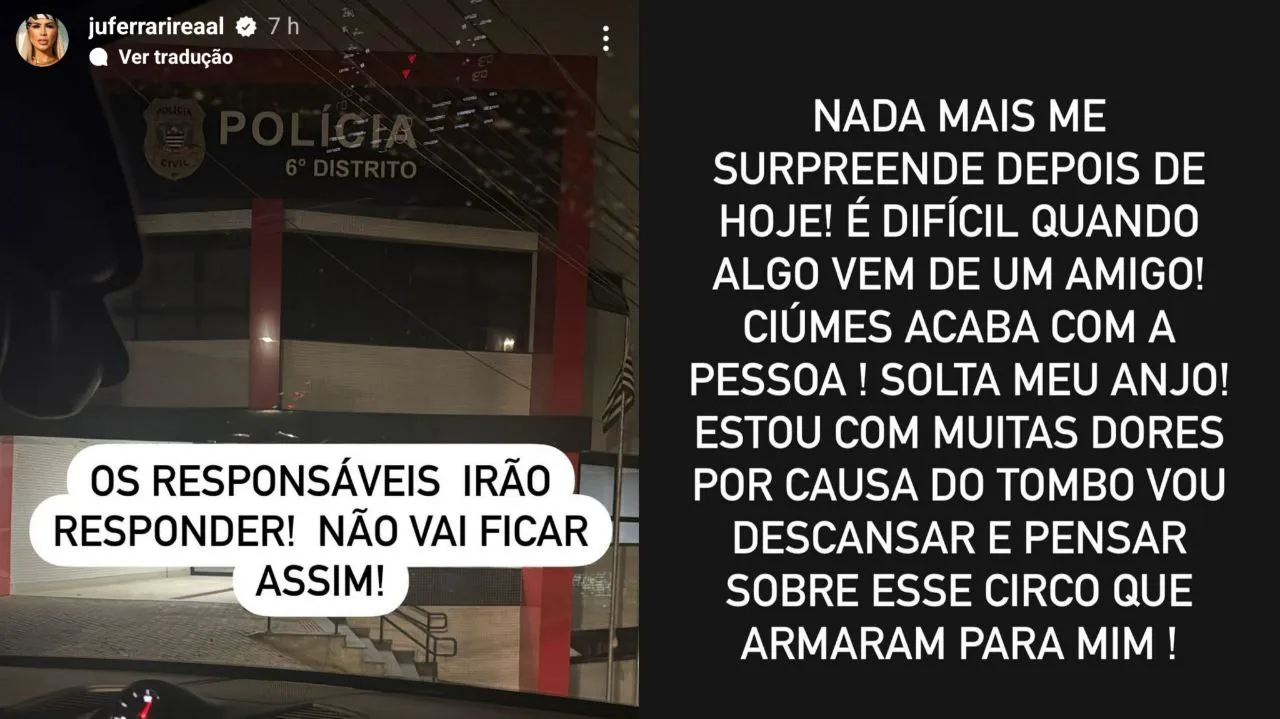 Imagem ilustrativa da imagem Pronunciamento religioso de Andressa Urach termina em barraco e PM