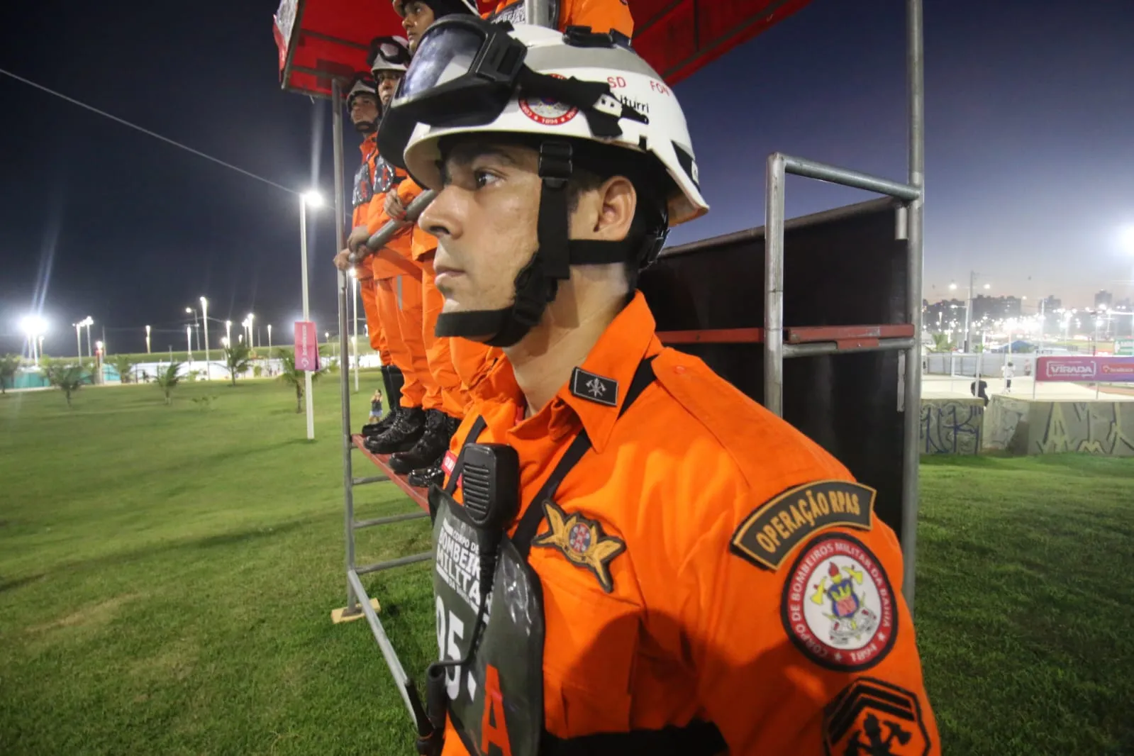 Corpo de Bombeiros empregará equipes na parte interna da Arena