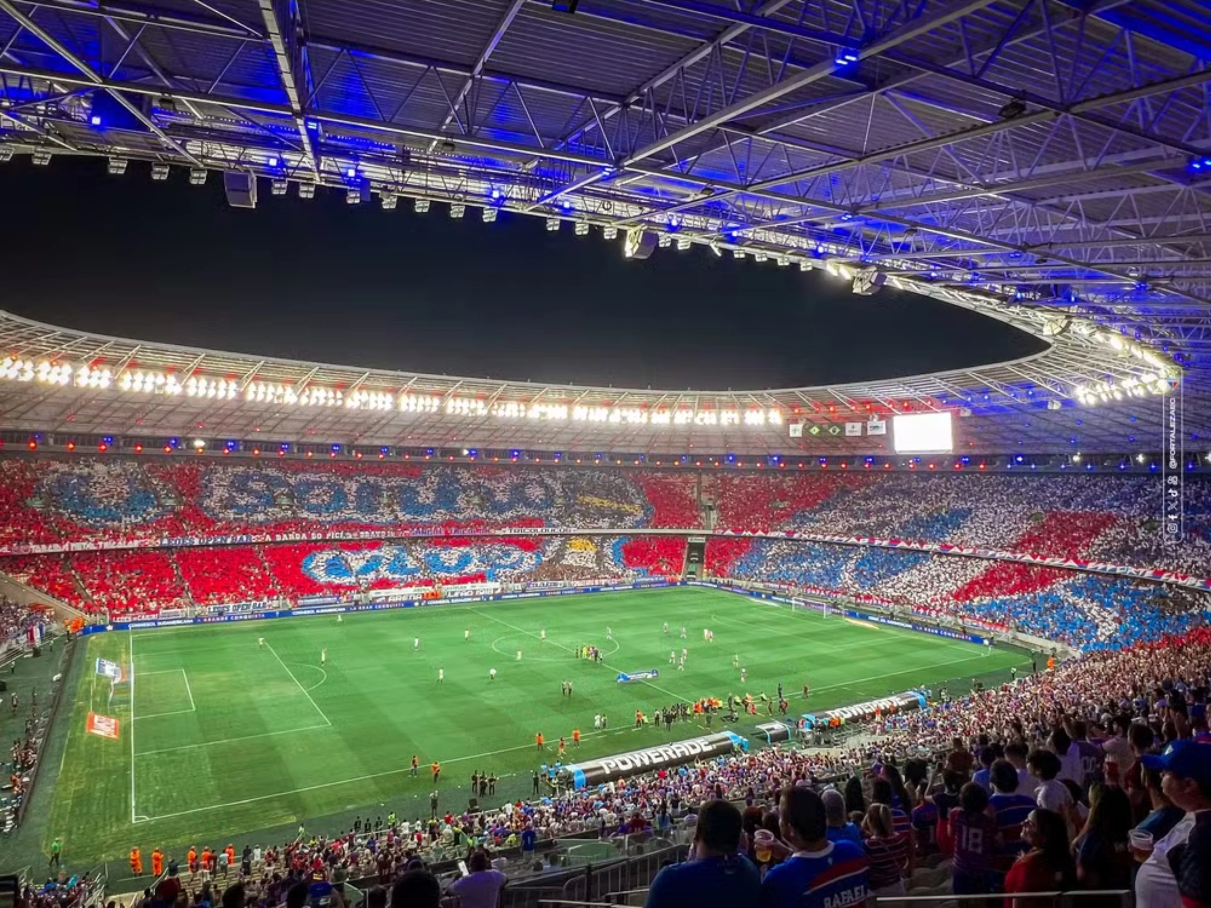 Torcida do 'Laion' fez grande festa, mas clube levou punição