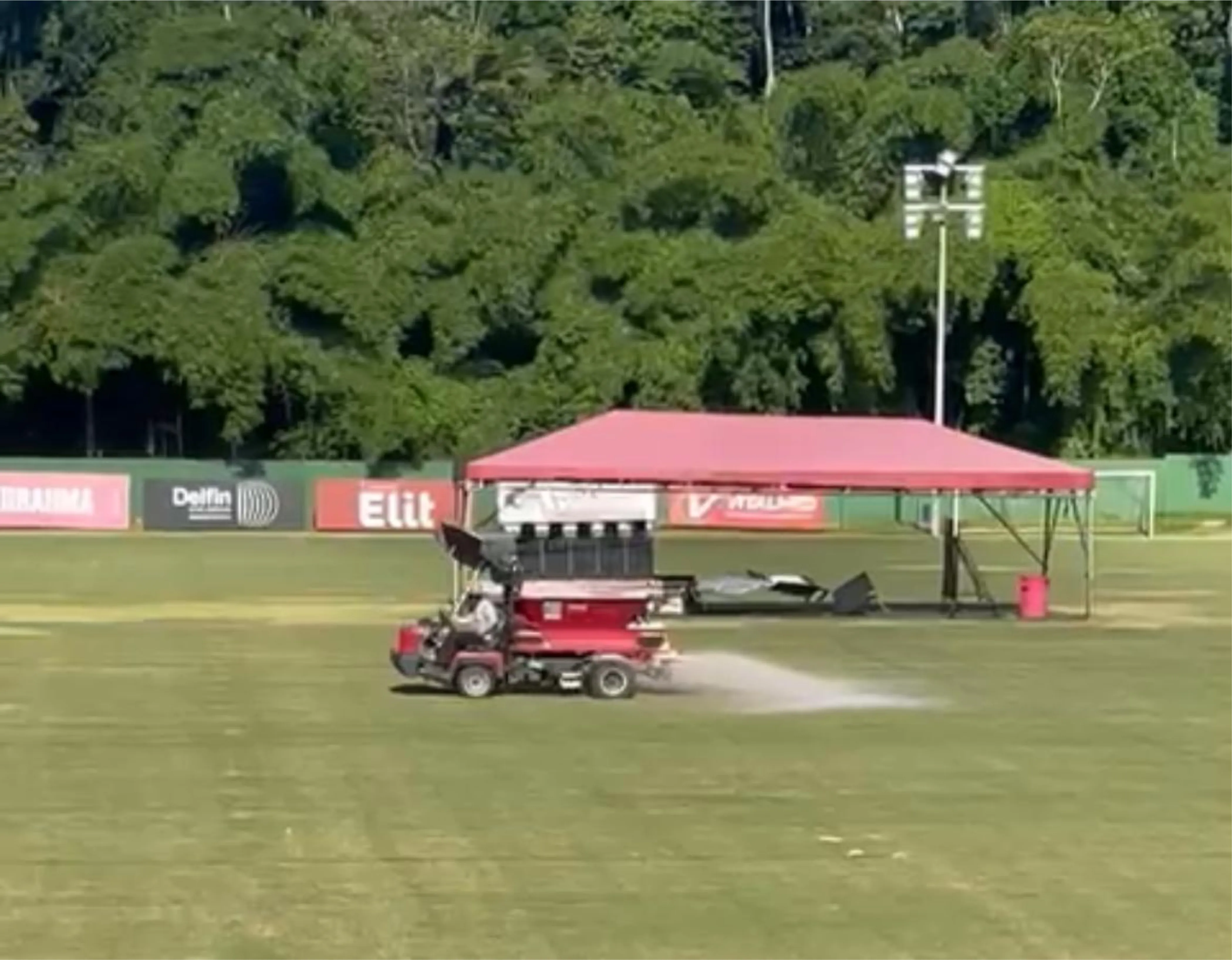 Toca está com gramado novo para próxima temporada