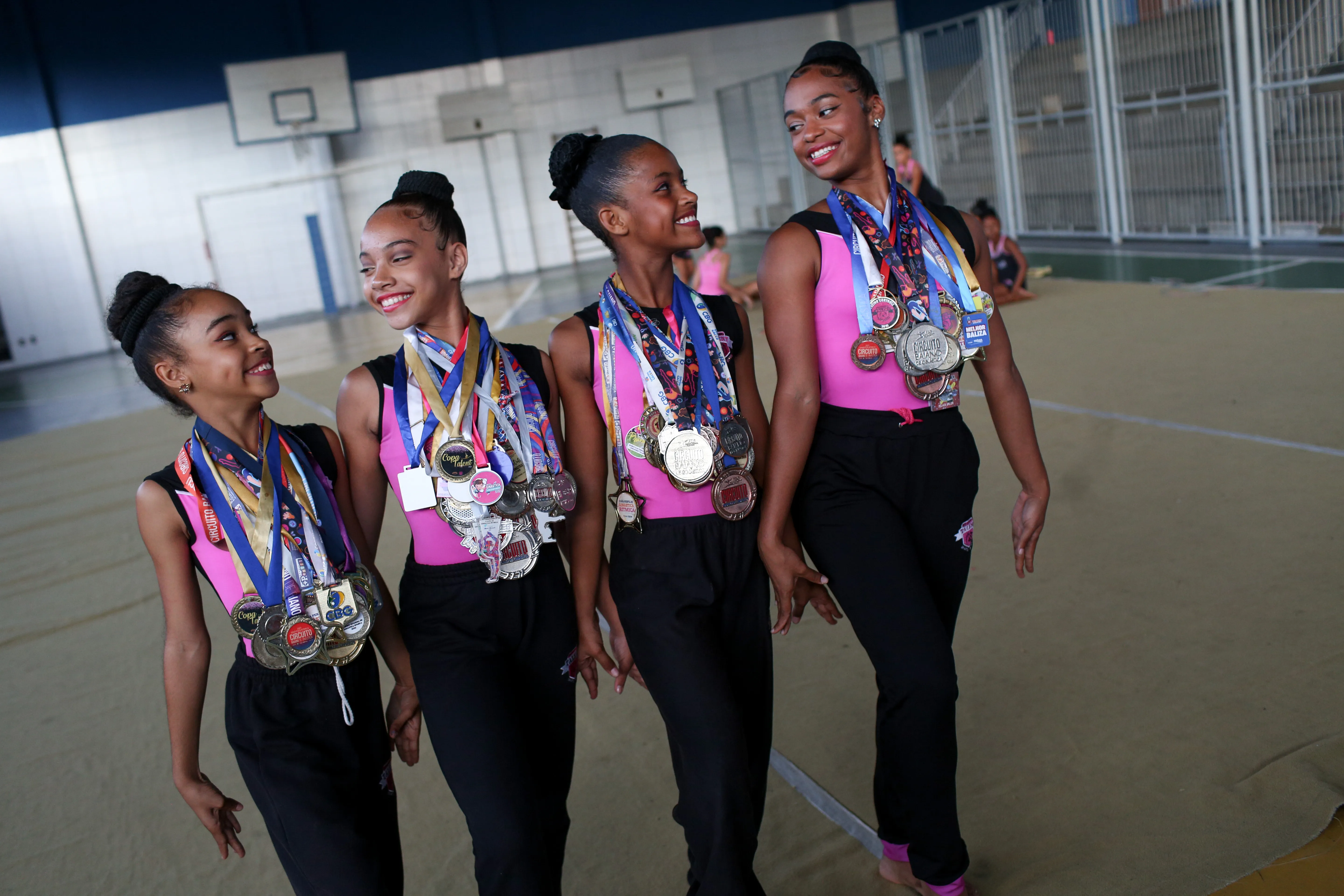 Quarteto quer faturar mais medalhas para a Bahia