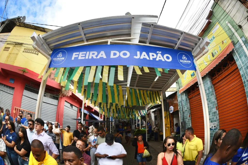 Feira do Japão, na Liberdade, em Salvador