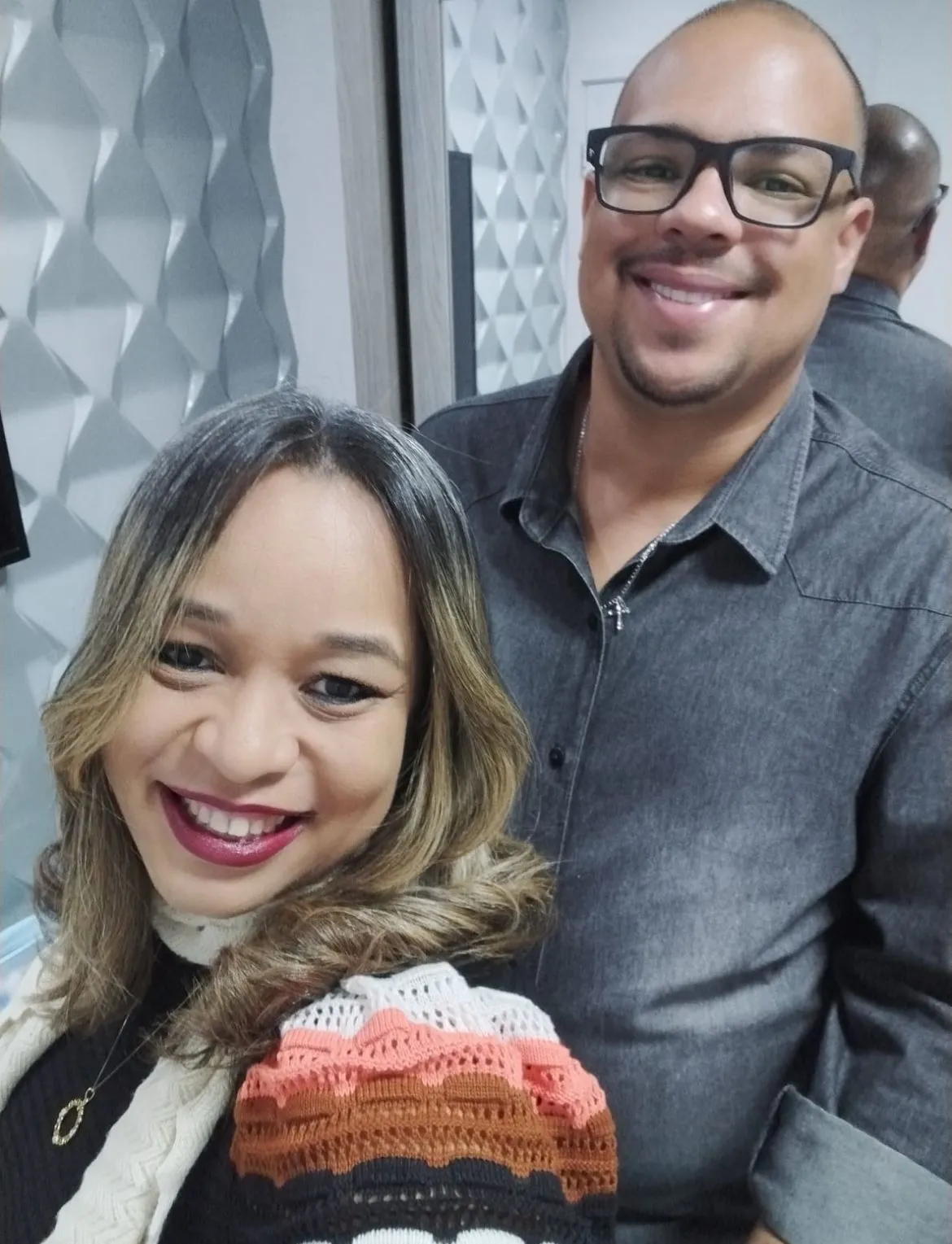 Carla e Márcio se conheceram na internet