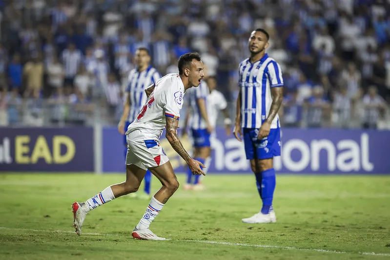 Primeiro gol do Bahia foi marcado pelo lateral Iago Borduchi, que participou bem do confronto