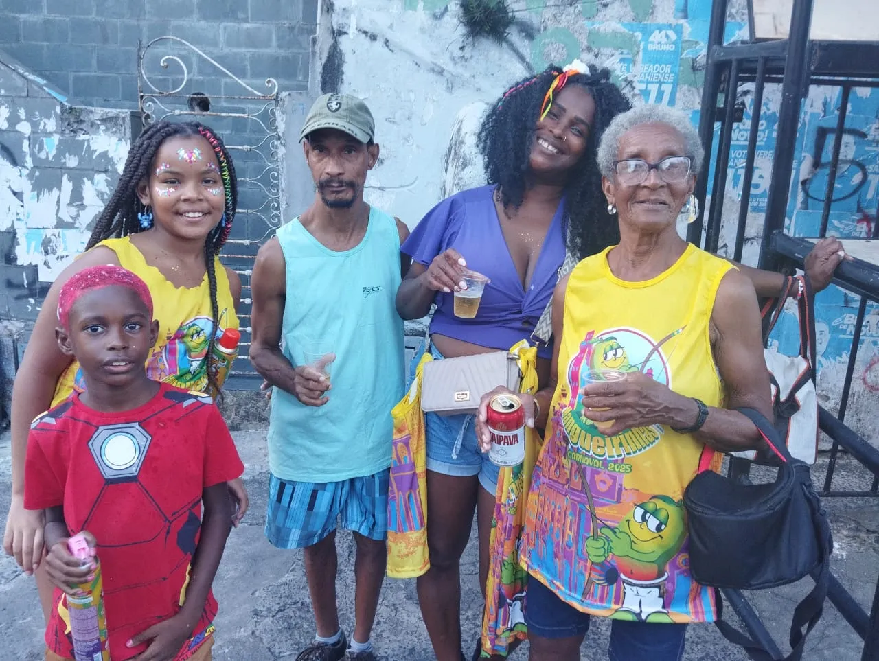 Petrolina dos Santos e familia