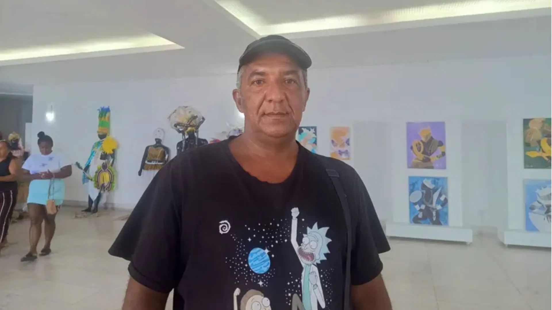 José Augusto, ambulante presente em audiência pública, na Câmara Municipal de Salvador para reivindicações para o Carnaval de 2025, na quarta-feira, 19