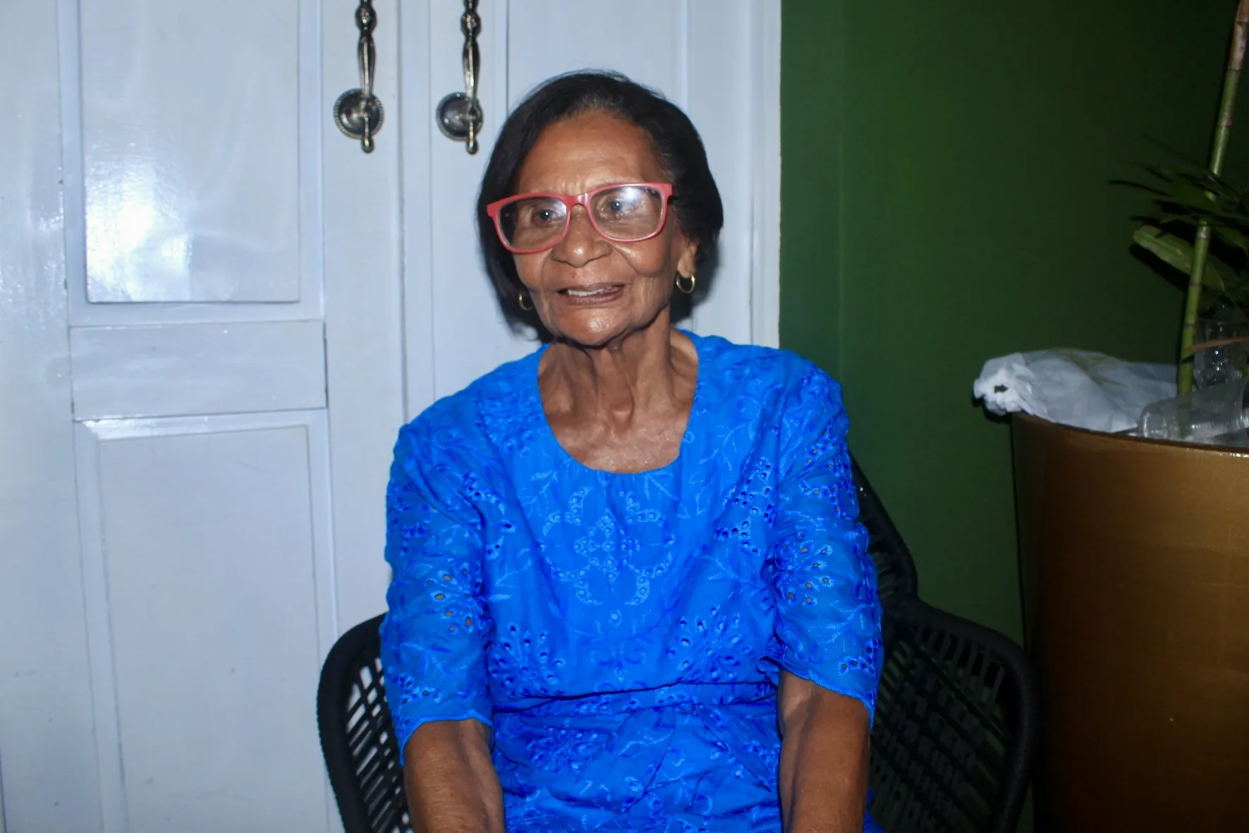 Dona Marista, avó de Leo Marques