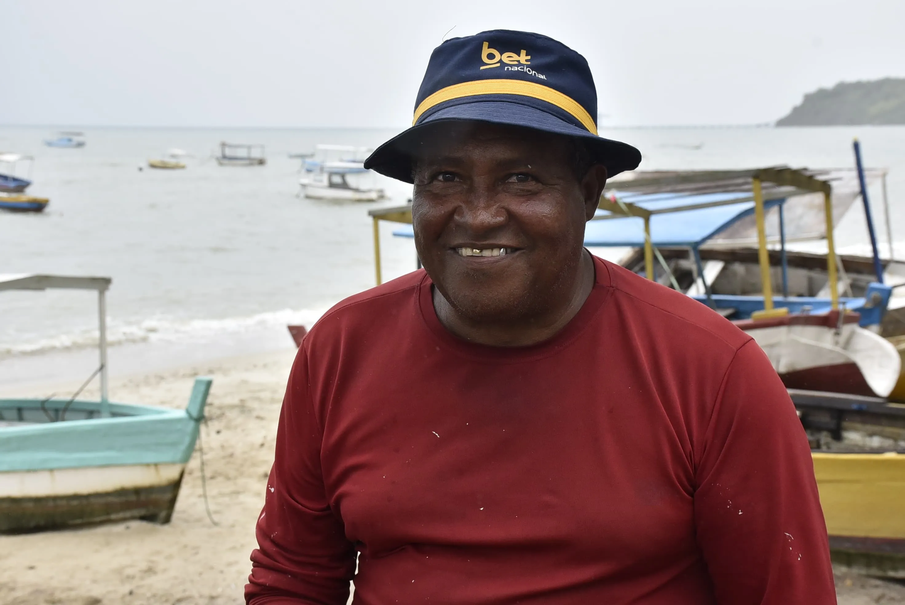 Carlos Souza, pescador de 62 anos