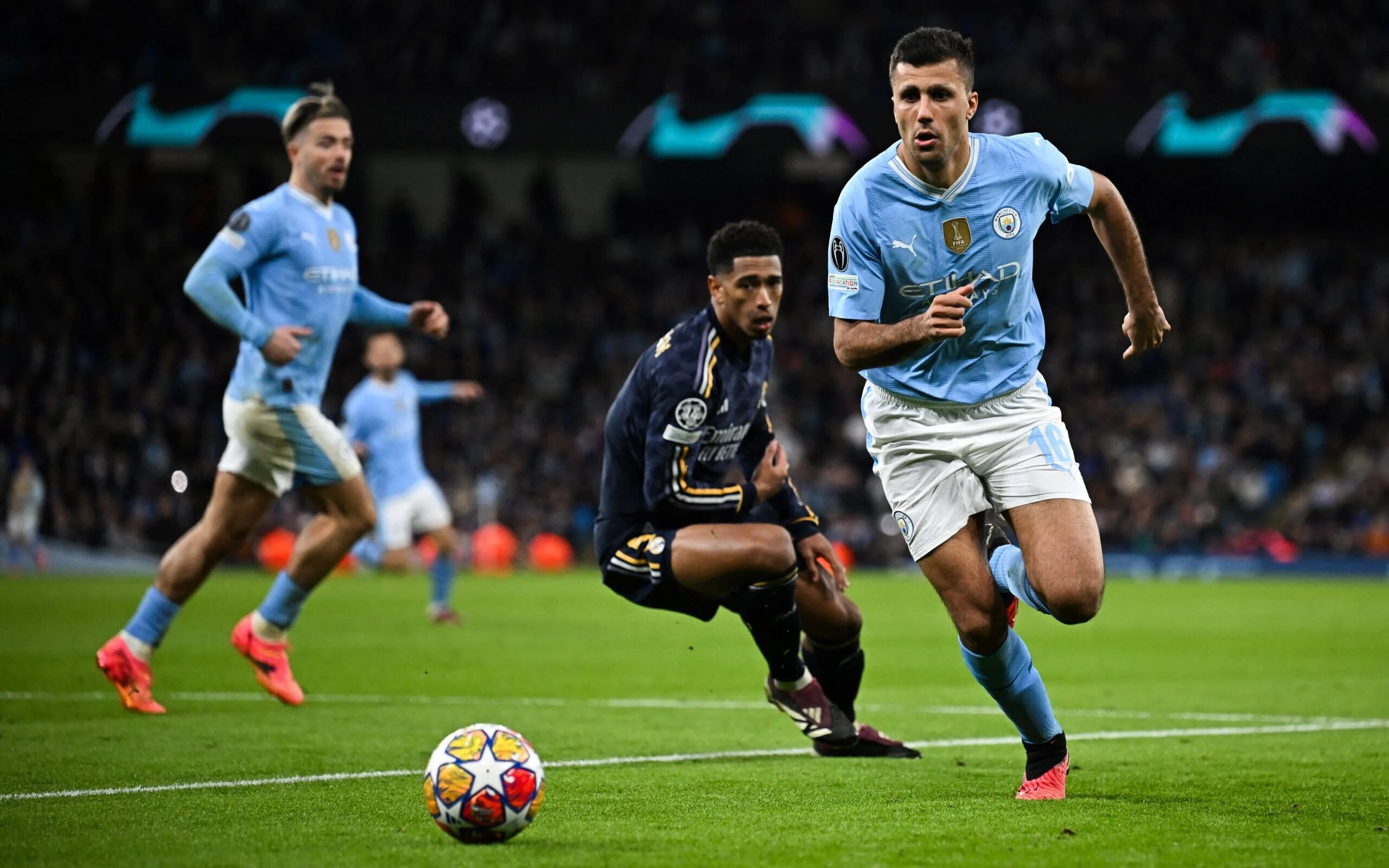 Manchester City e Real Madrid fazem o grande jogo da rodada