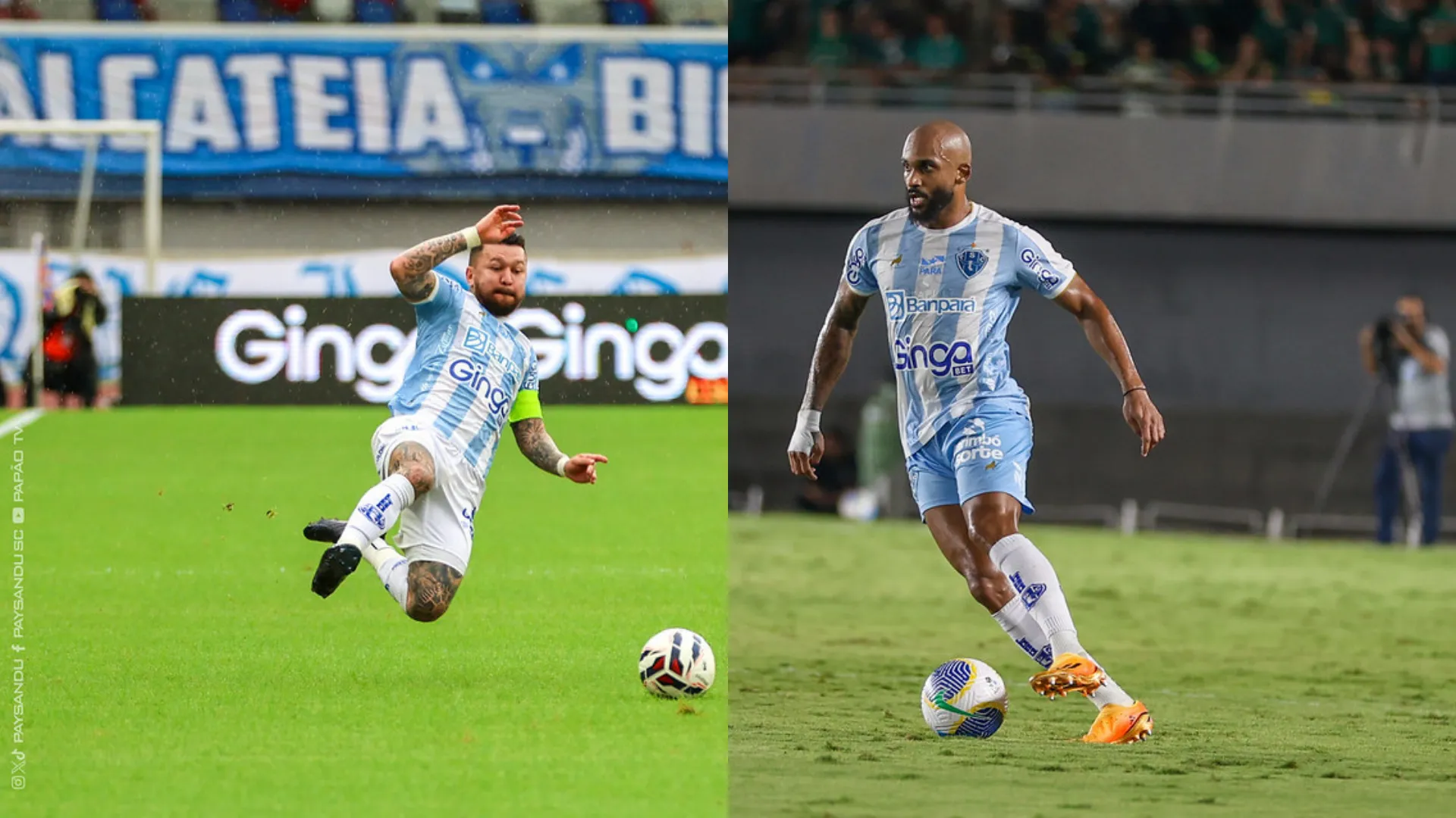 Rossi e Pk, pelo Paysandu