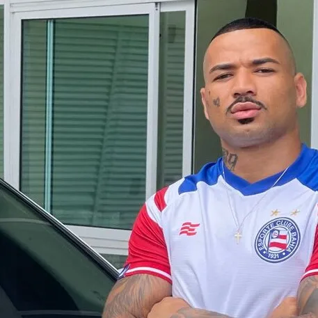 Jefferson com a camisa tricolor