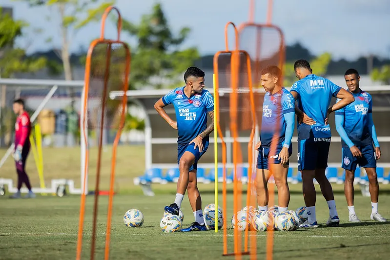 Treino do Bahia no CT Evaristo de Macedo