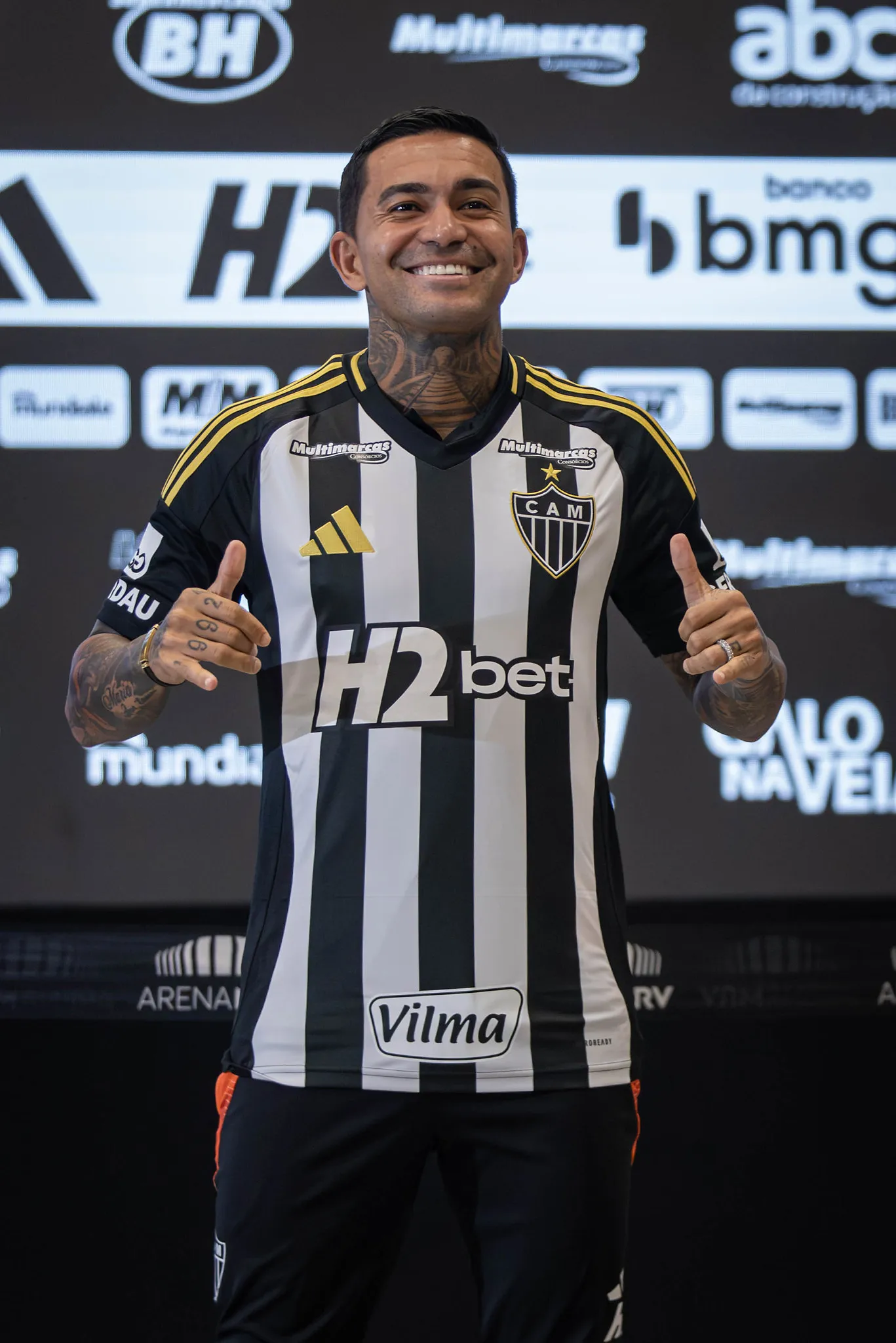 Jogador chega ao time mineiro querendo pegar moral