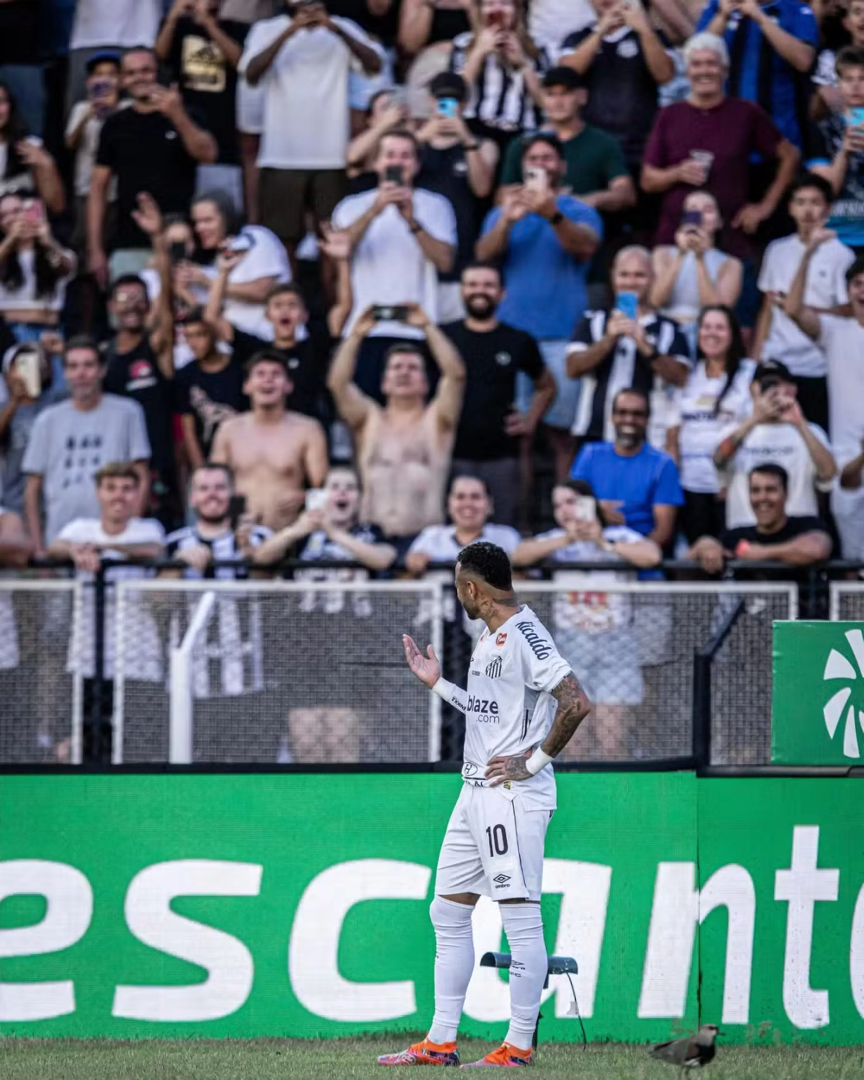 Craque foi ovacionado por torcida adversária no interior paulista