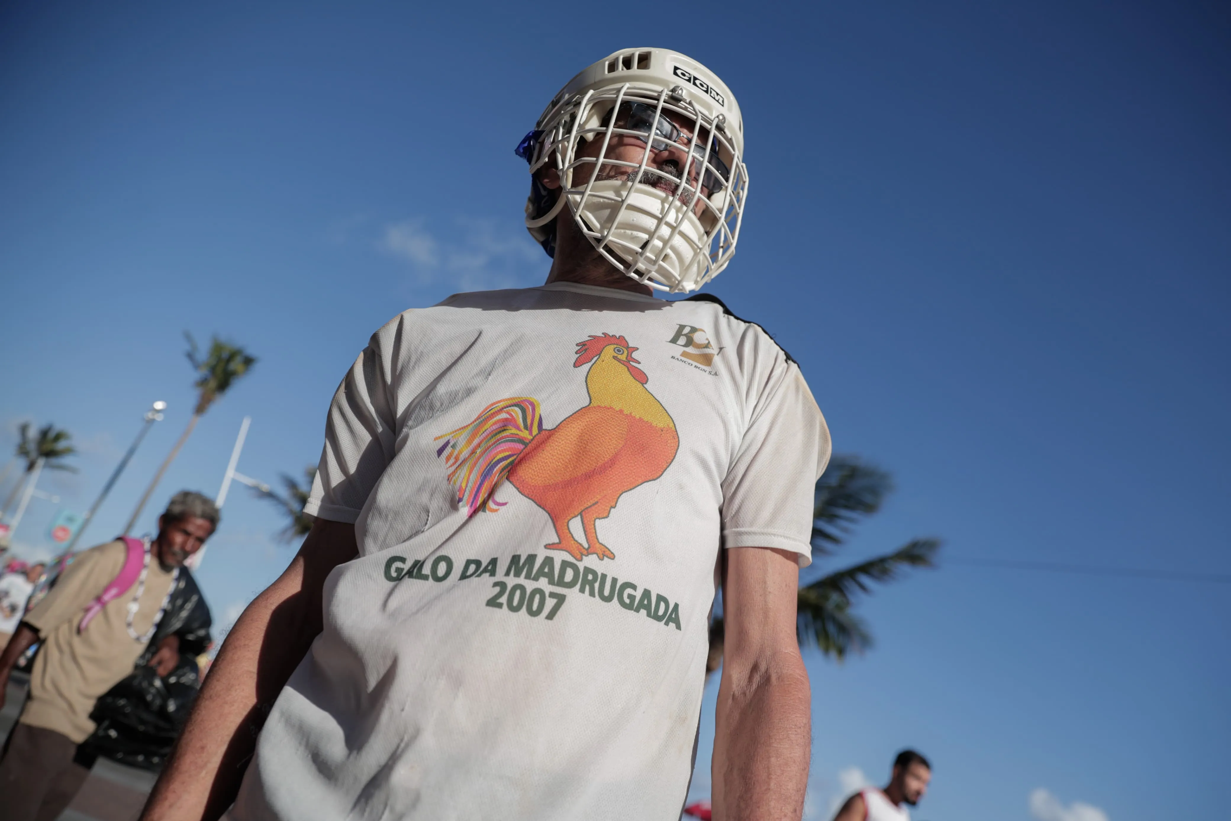 Folião ostentou estilo no Carnaval de Salvador