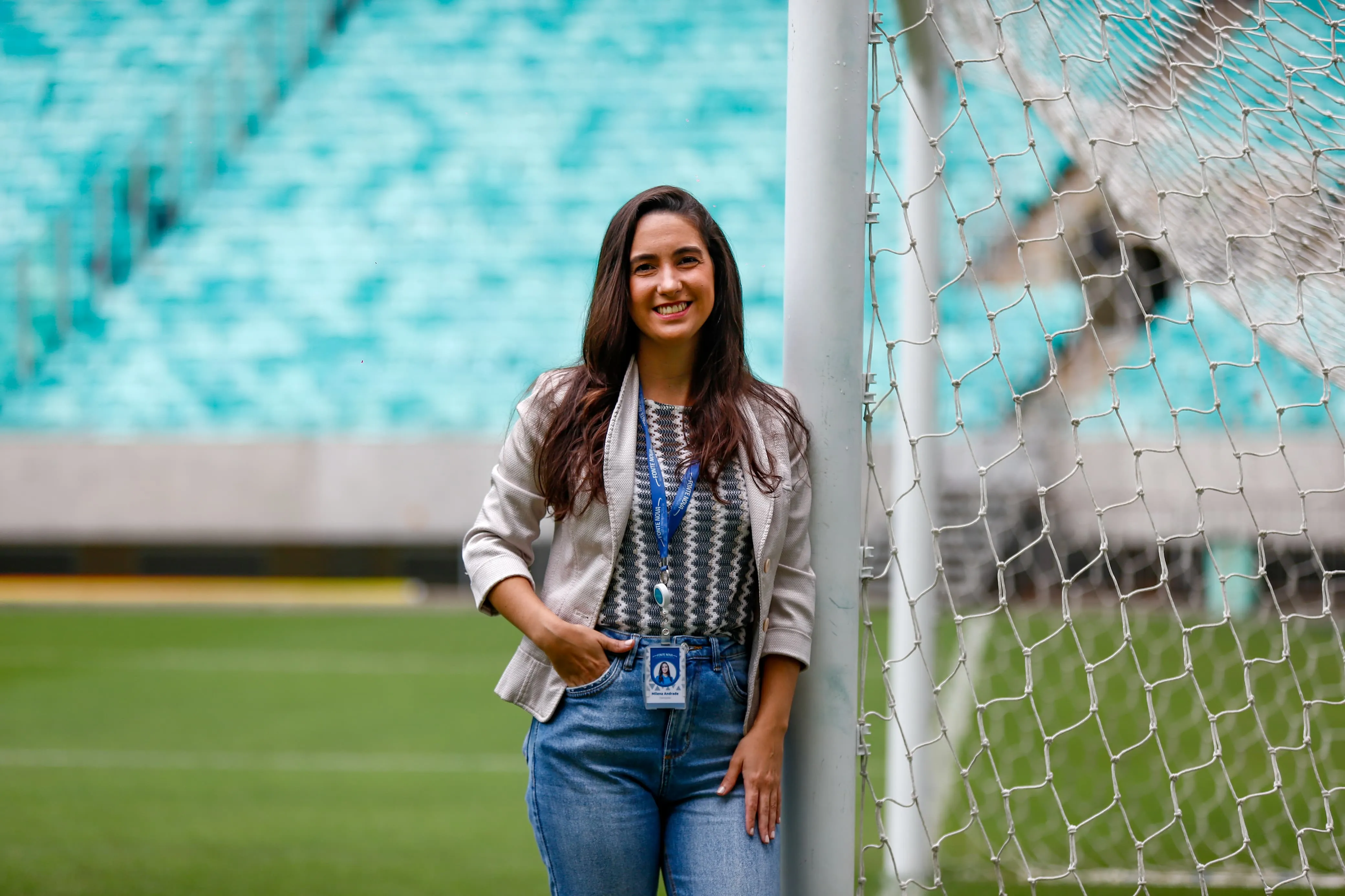 Milena Andrade, gerente de Operações da Arena Fonte Nova