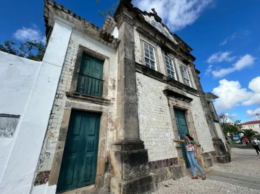 Fachada da igreja de Nossa Senhora da Boa Viagem