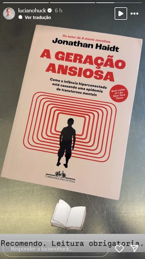 Imagem ilustrativa da imagem Luciano Huck manda indireta para ex-nora