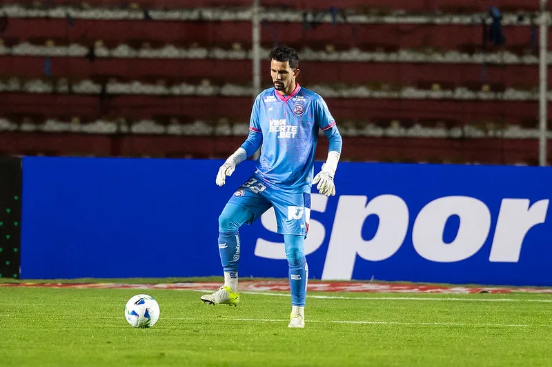 Marcos Felipe foi titular no primeiro jogo do Bahia na CONMEBOL Libertadores após 36 anos