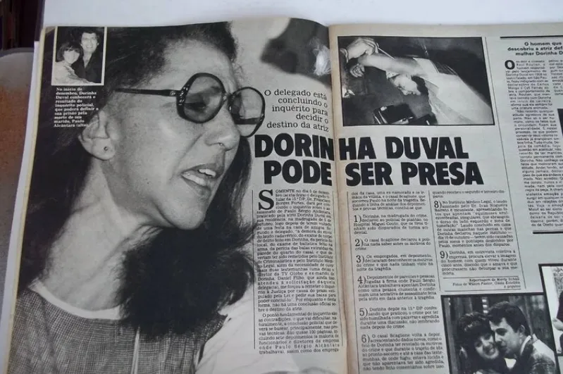 Capa de jornal da época