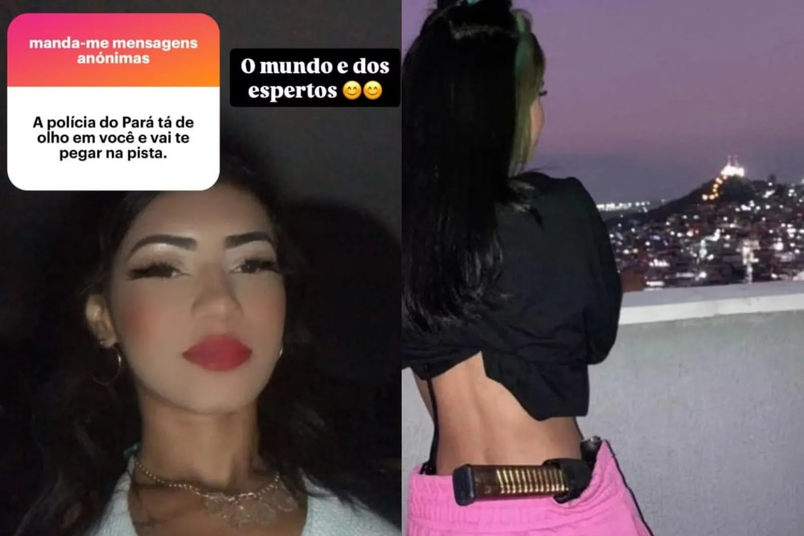 Imagem ilustrativa da imagem Mulher é presa por ostentar fuzis após atuar no RH do CV