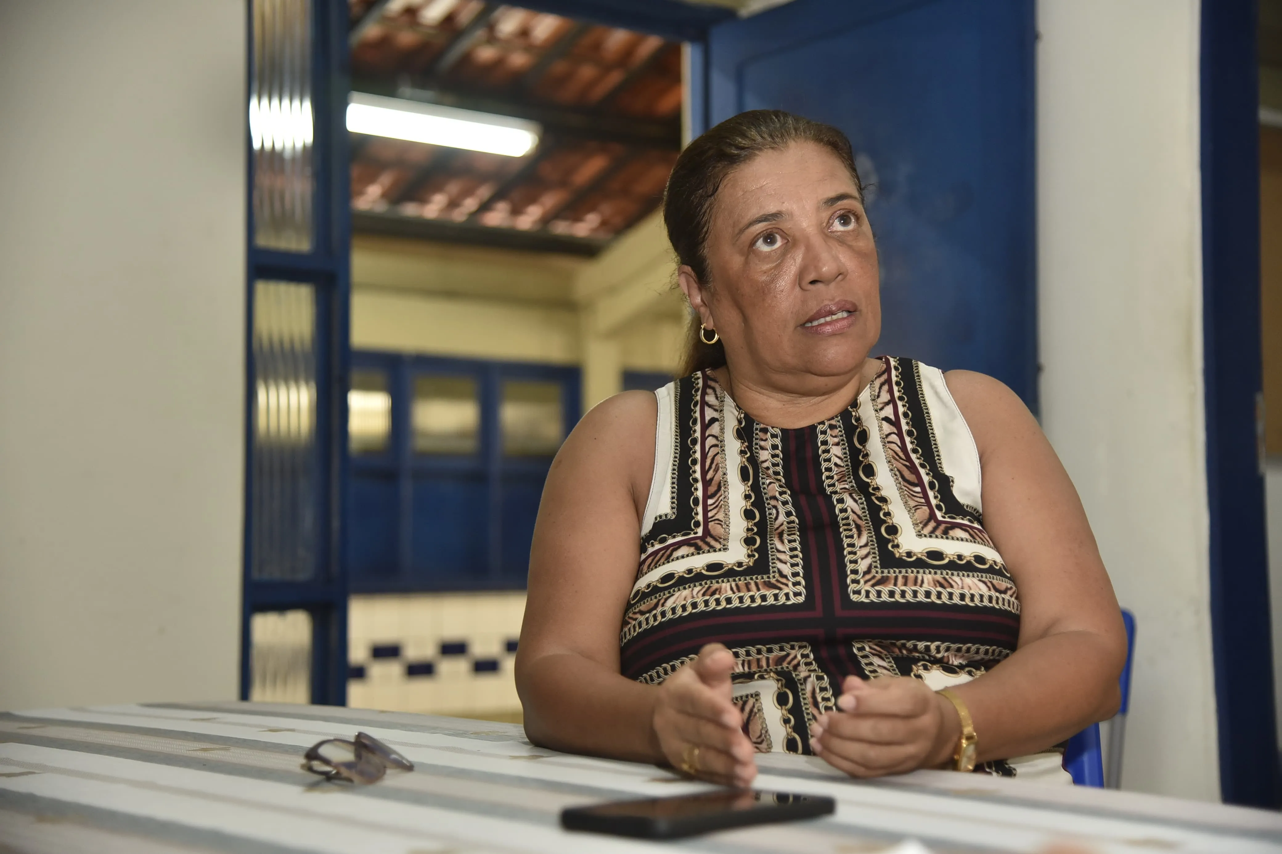 Maria Conceição Ferreira, diretora do Colégio Estadual Polivalente de Amaralina