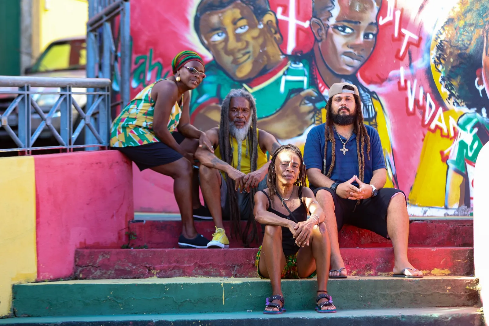 Bloco Aspiral do Reggae é o projeto mais antigo desenvolvido por Jussara Santana e o cantor Kamaphew Tawá