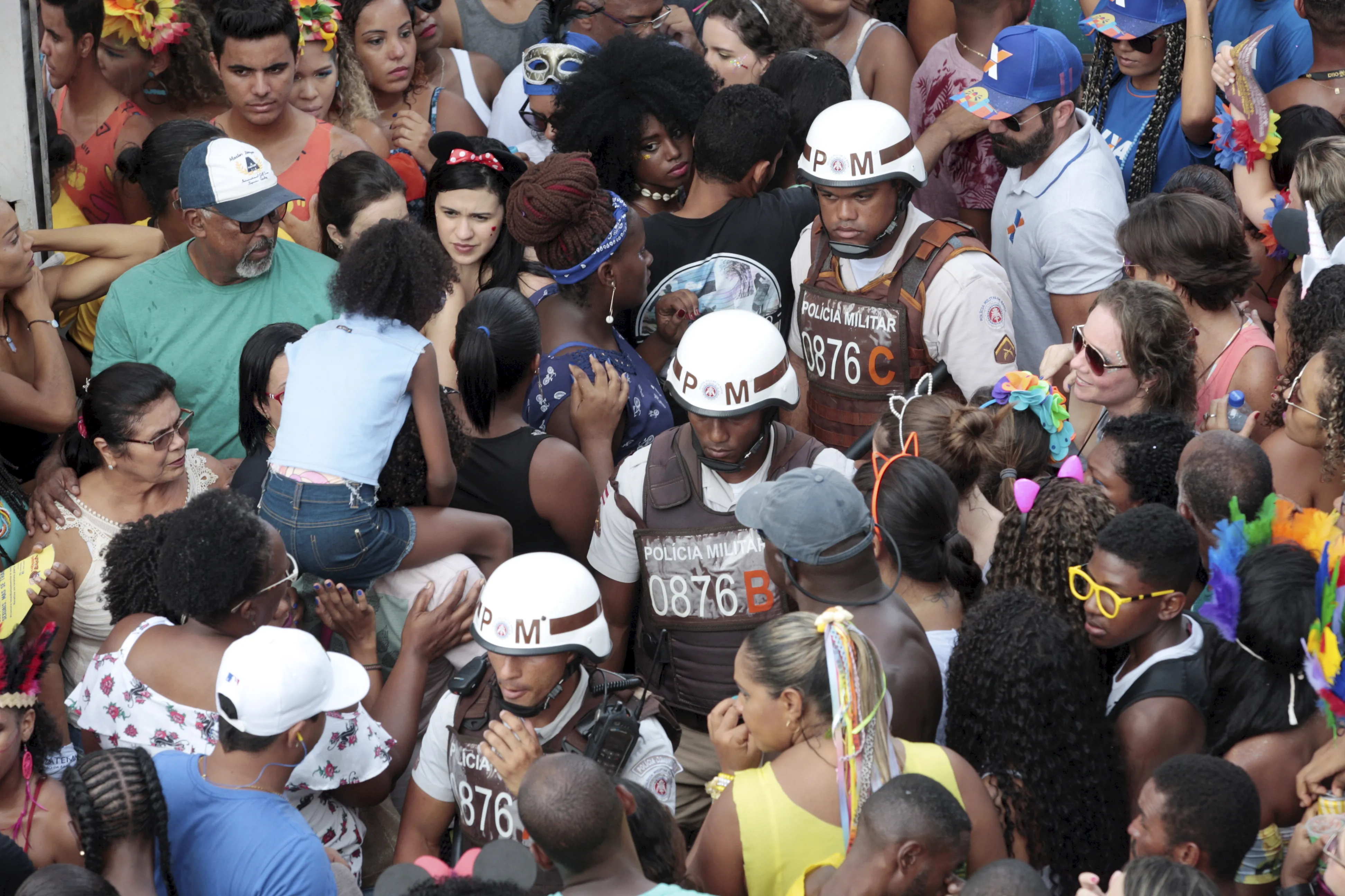 Trabalho da Polícia Militar e fundamental no Carnaval