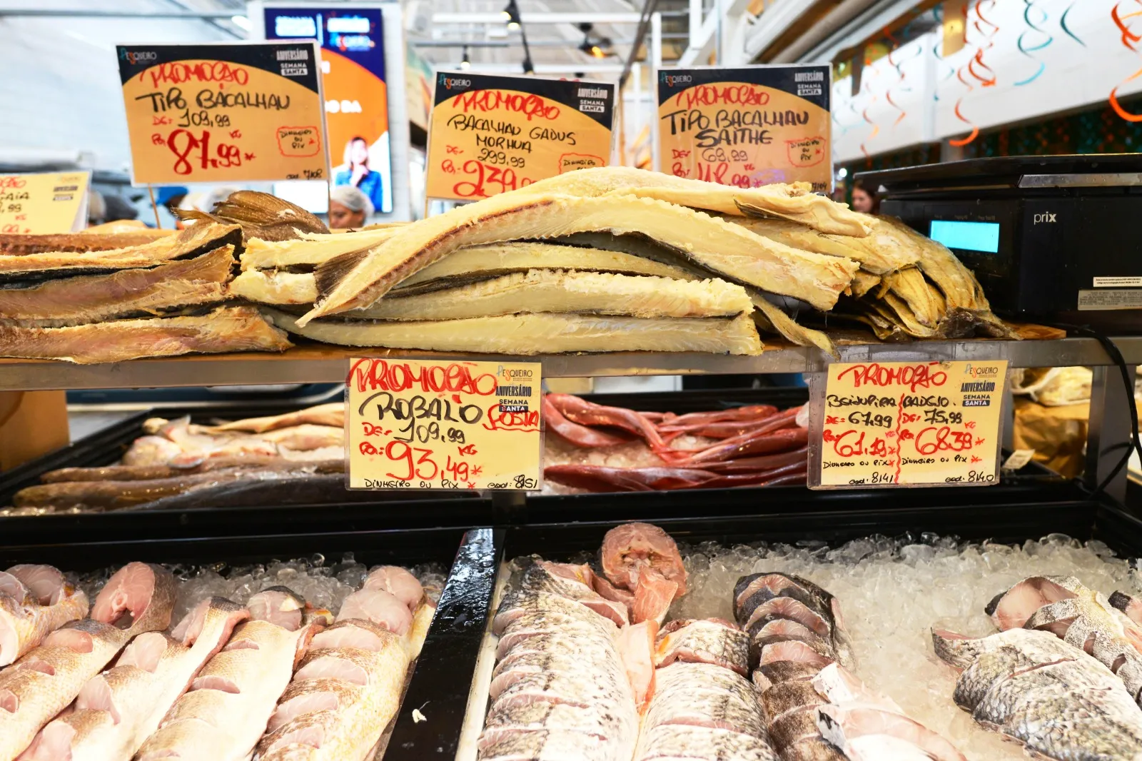 Os preços no Mercado do Rio Vermelho são variados