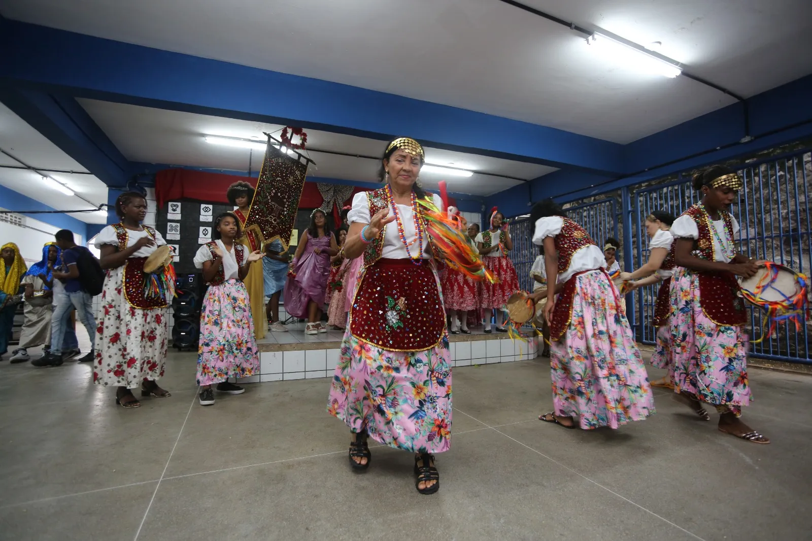 Manifestação Cultural no bairro