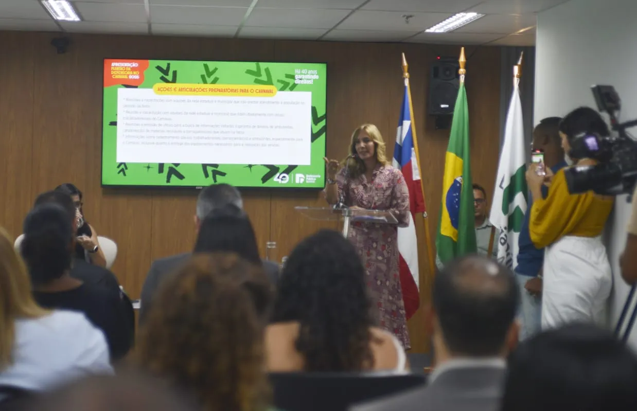 Apresentação das ações da DPE no Carnaval foi feita na manhã desta segunda-feira