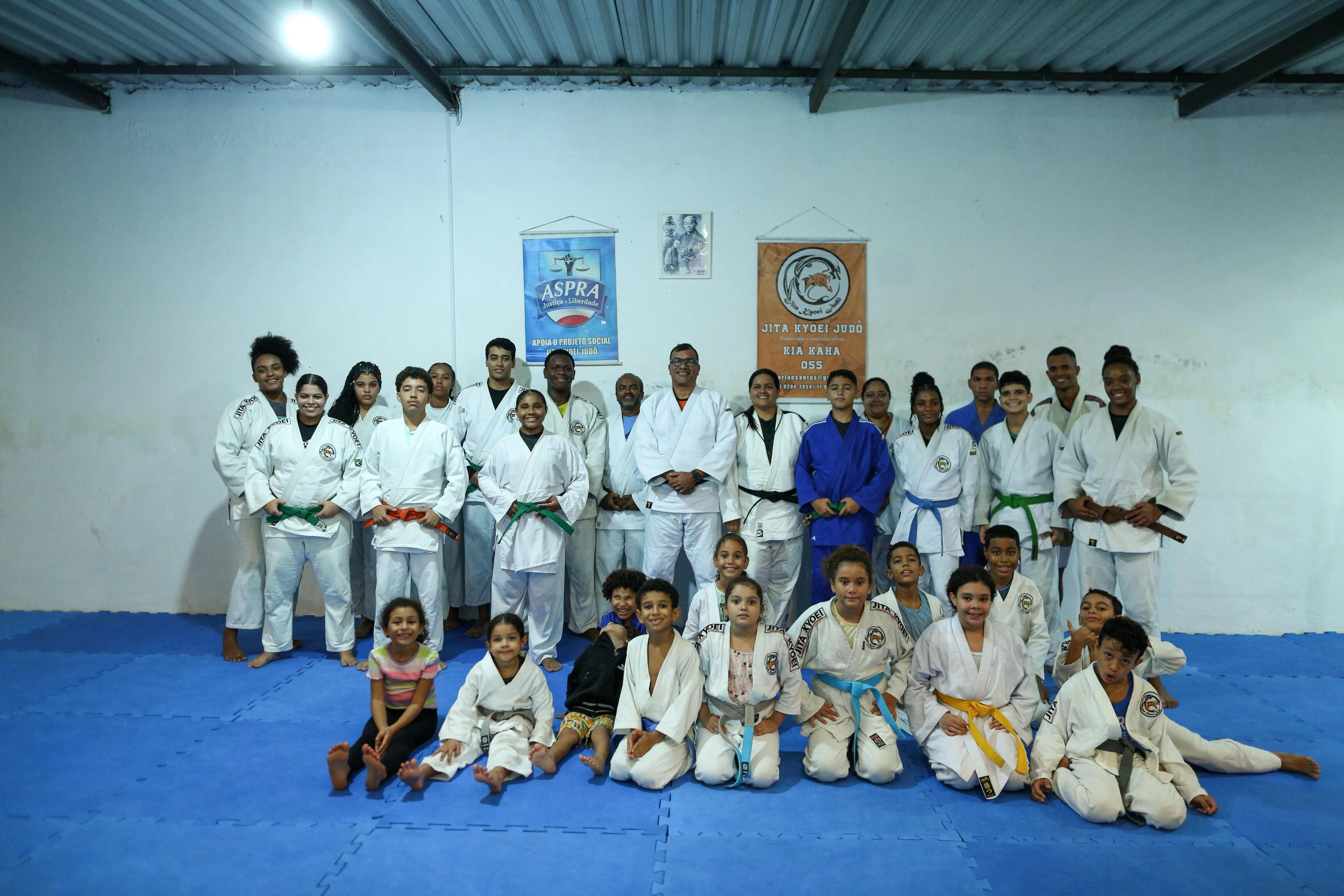 Grupo se transformou em uma família unida pelo esporte