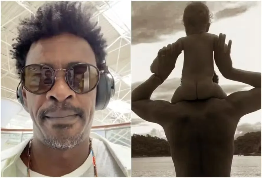 Seu Jorge e o filho caçula, Samba