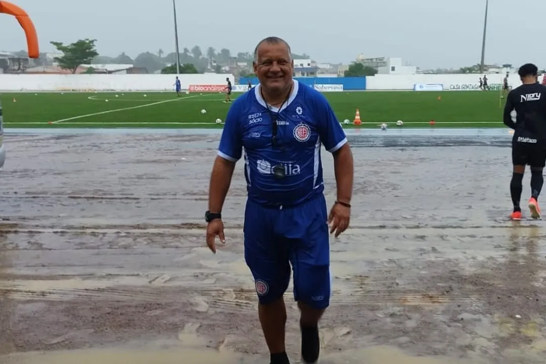 Agnaldo Liz, técnico do Atlético de Alagoinhas