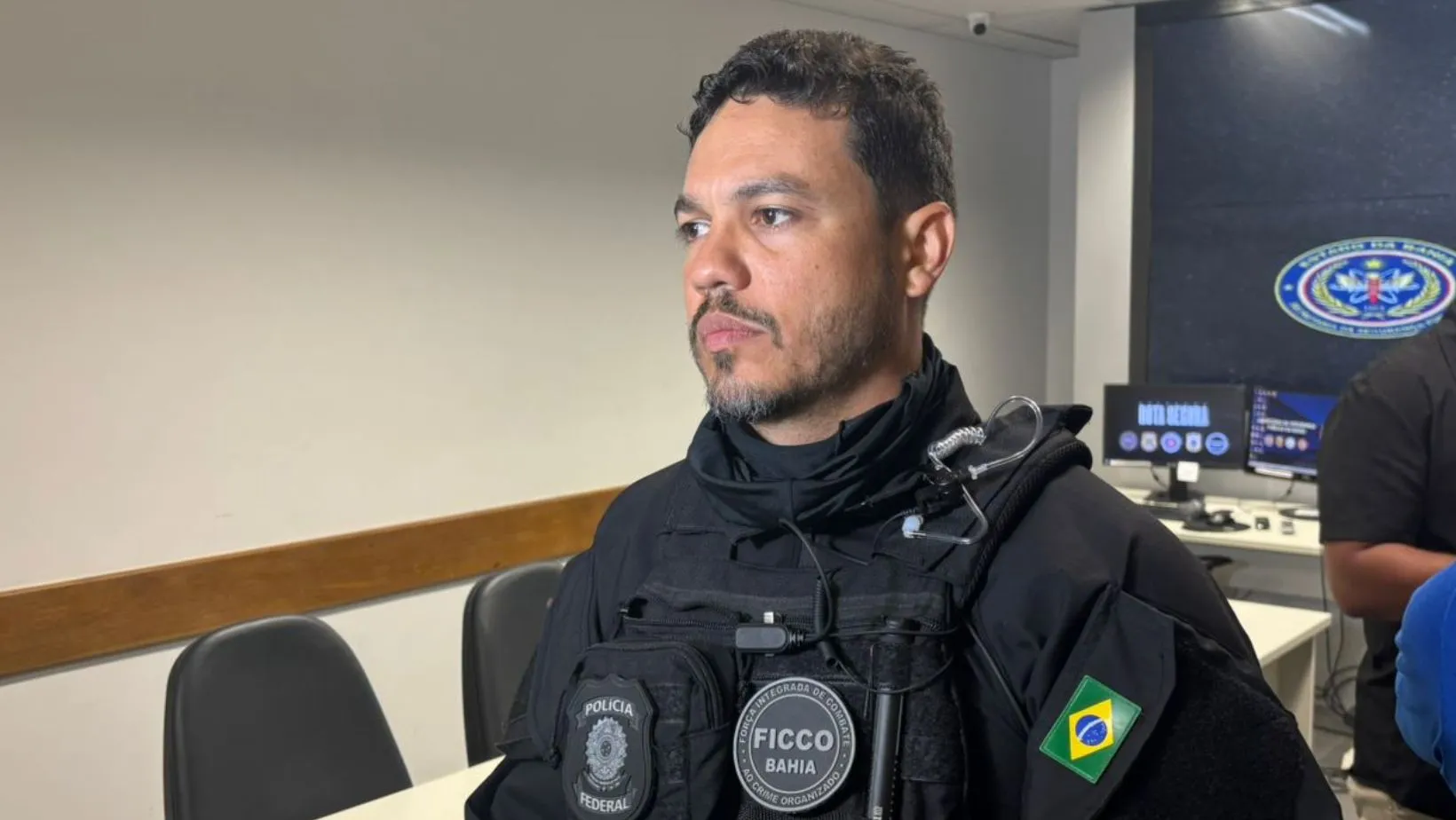 Delegado da Polícia Federal e coordenador da FICCO, Eduardo Badaró