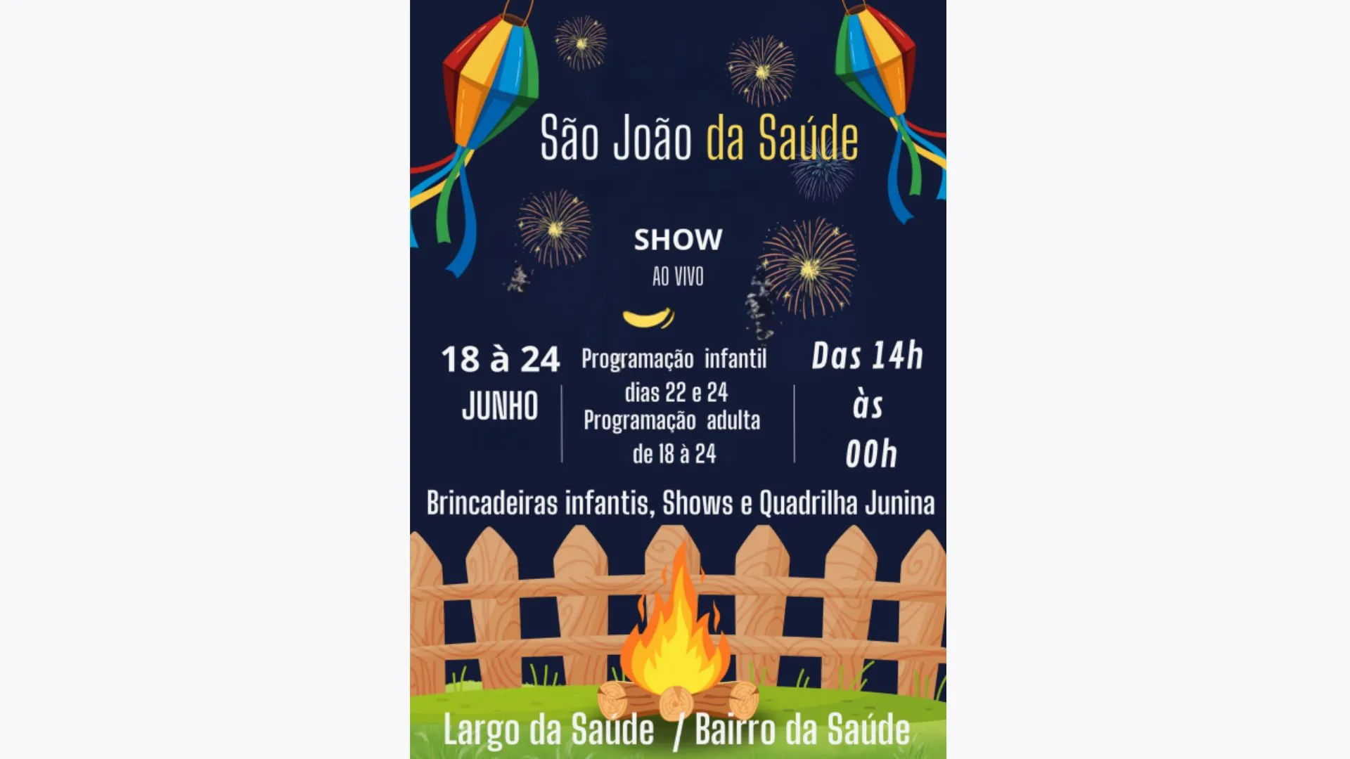 Imagem ilustrativa da imagem Agenda: confira a programação alternativa para o São João em Salvador