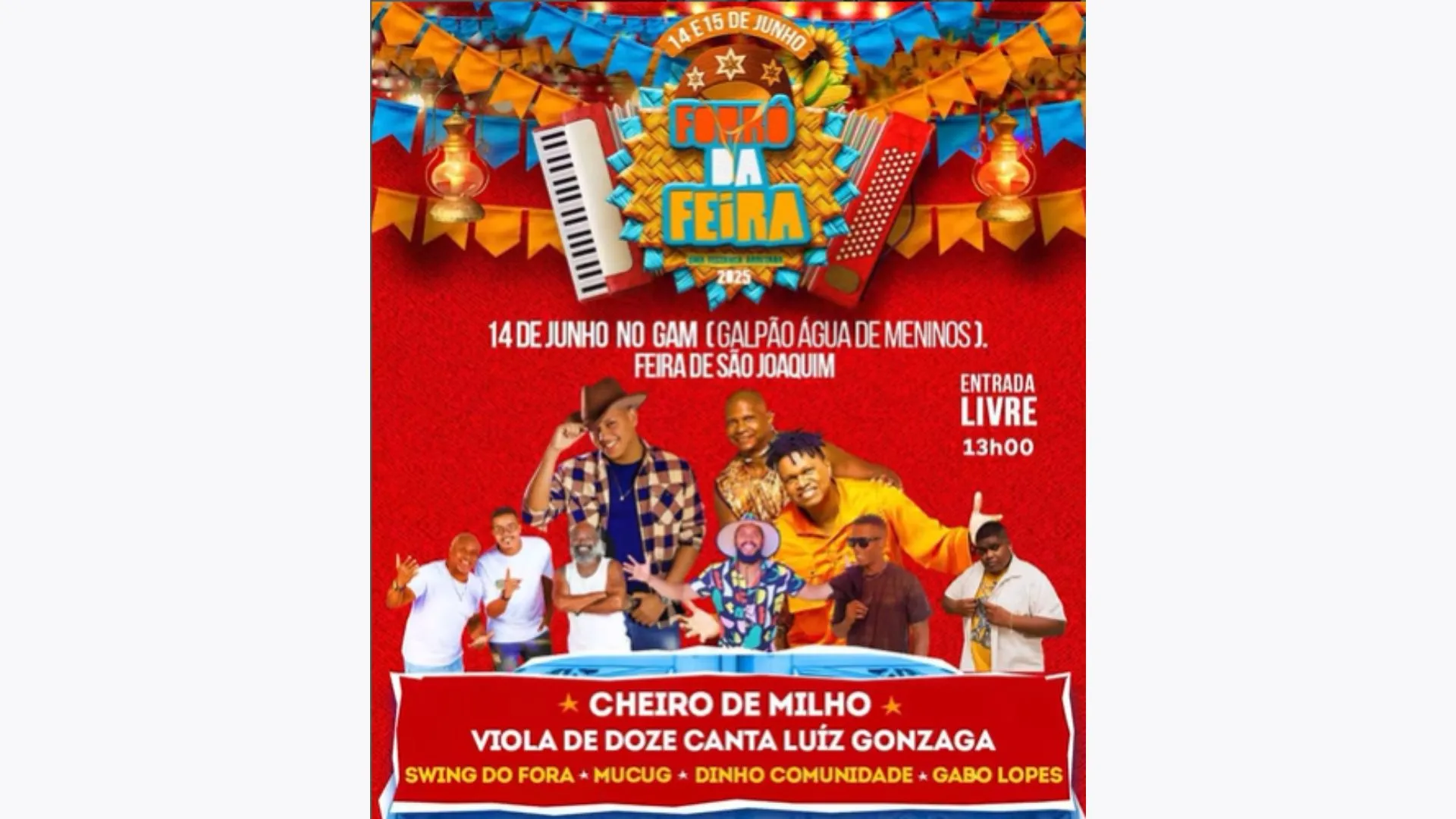 Imagem ilustrativa da imagem Agenda cultural: Salvador terá eventos românticos, de forró e samba