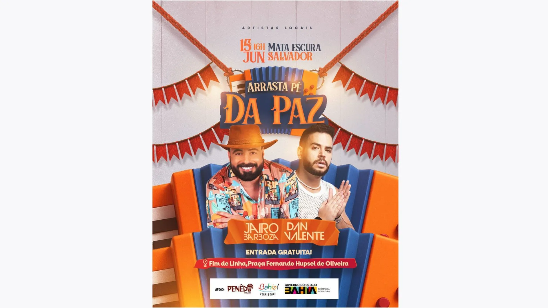 Imagem ilustrativa da imagem Agenda cultural: Salvador terá eventos românticos, de forró e samba