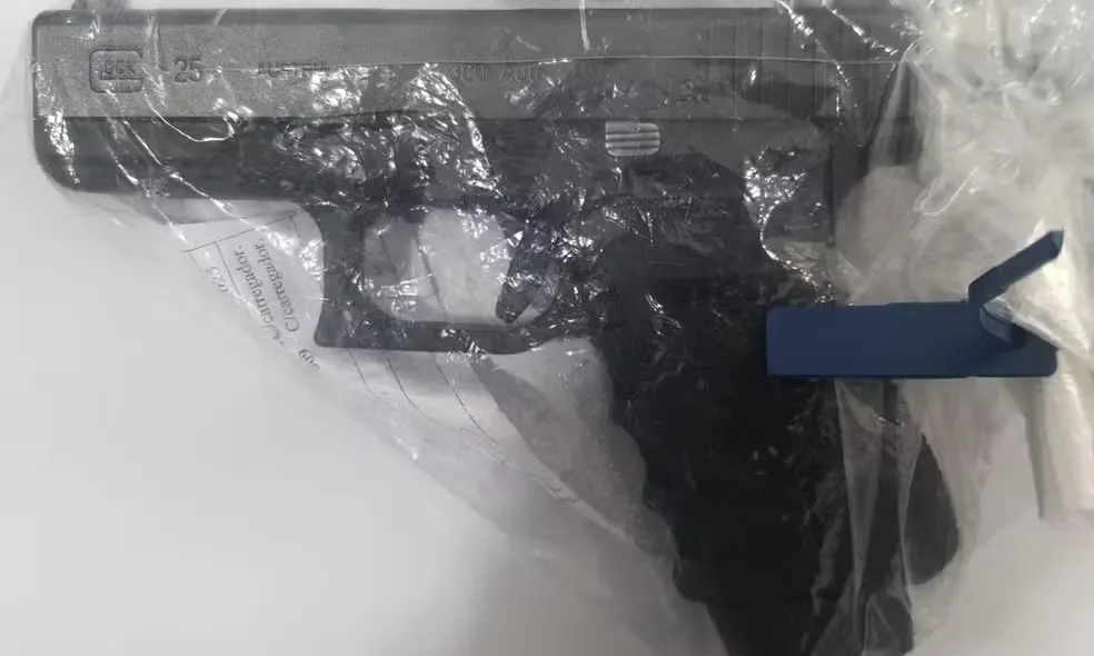 Arma utilizada no crime