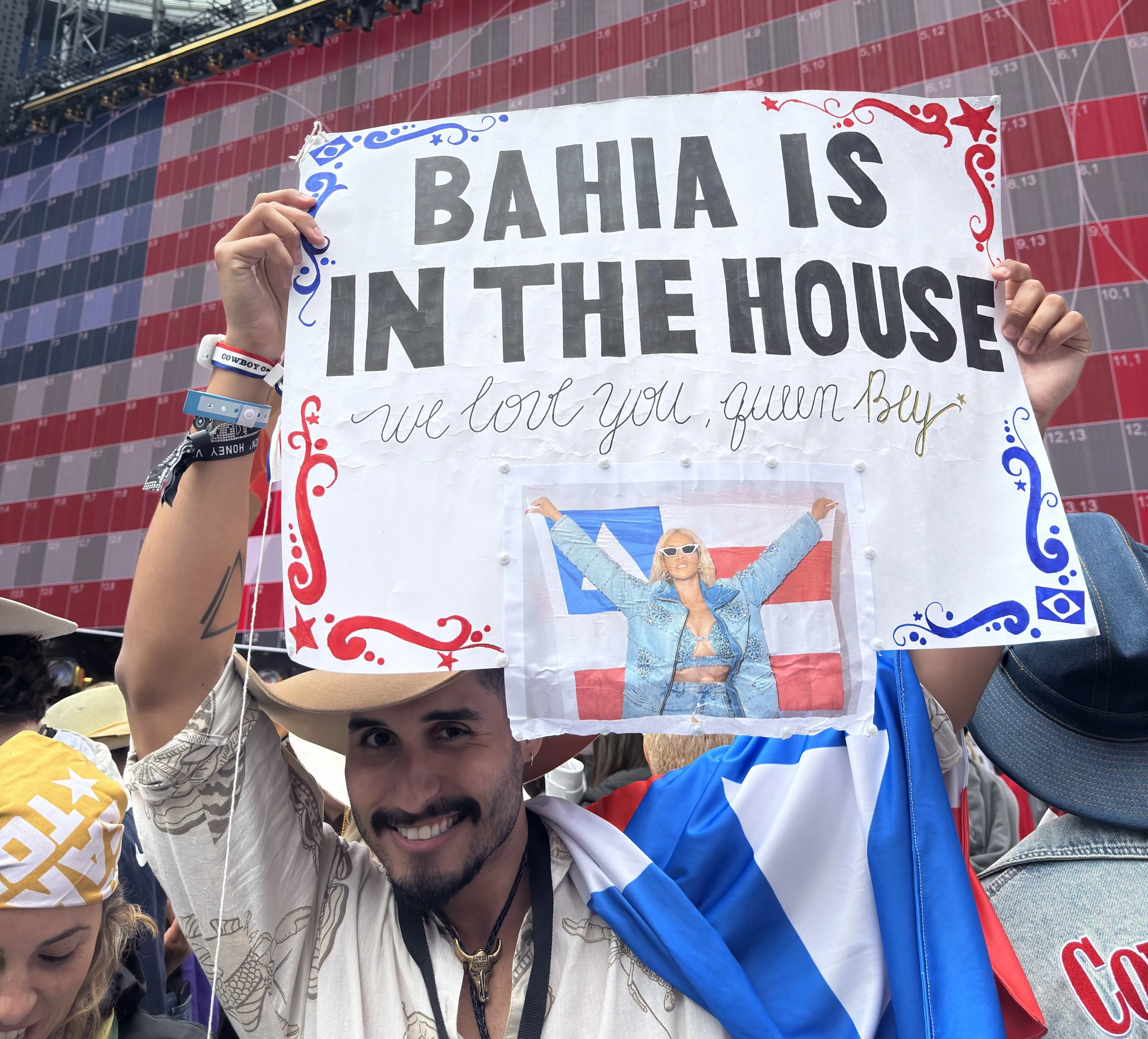 O cartaz não passou despercebido